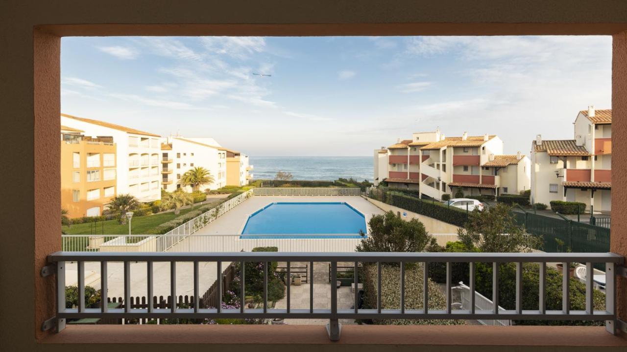 Les Indes Galantes- 299- Studio Vue Mer- 4 Pers Agde Luaran gambar